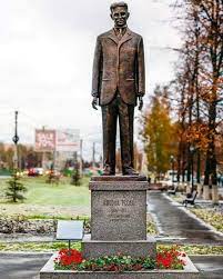 Nikola Tesla Monument, town Ceboksari, Russia