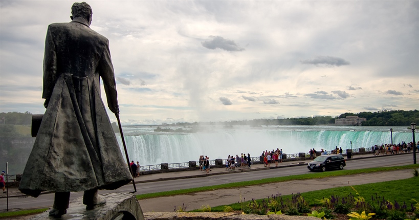 Nikola Tesla Monument, Queen Victoria Park, Canada