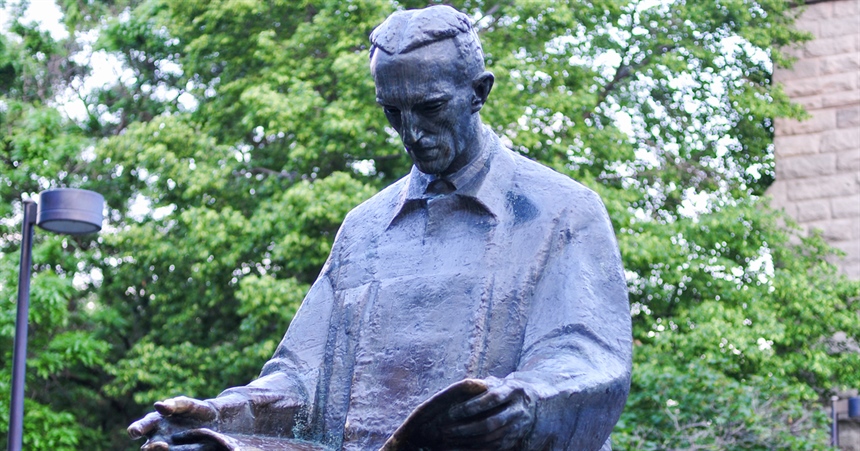 Nikola Tesla Monument, Goat Island, Niagara Falls, New York