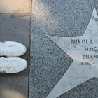 Nikola Tesla in the Croatian Walk of Fame