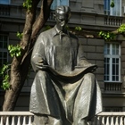 Tesla's Monument in Belgrade (By Frano Kršinić)