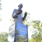 Nikola Tesla Statue in Shoreham