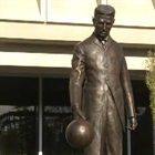 Tesla's Statue in Palo Alto, California