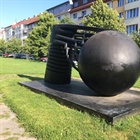 Tesla's Monument in Prague